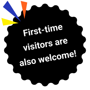 First-time visitors are also welcome!